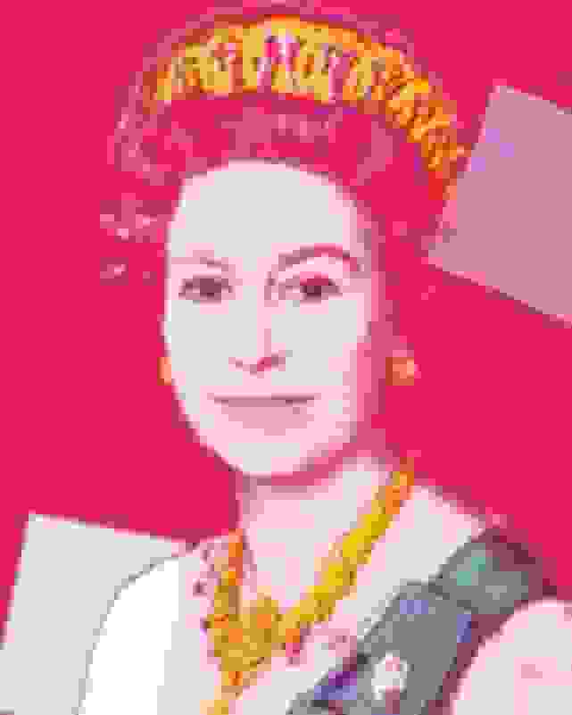 After Andy Warhol, Sunday B. Morning | QUEEN ELIZABETH II (pink)  (1985-2023) | Available for Sale | Artsy