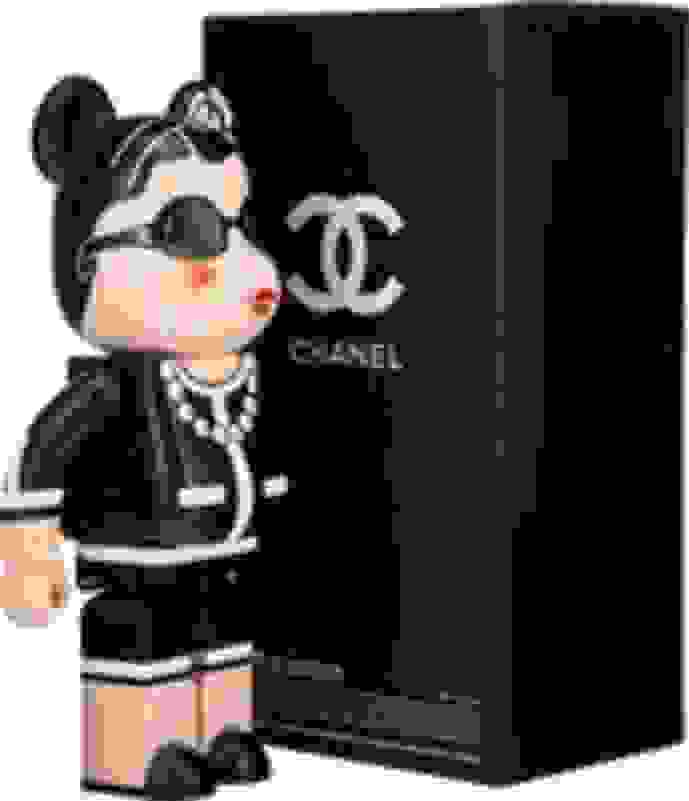 Sold at Auction: MEDICOM x CHANEL Love is big, Love is Be@rbrick