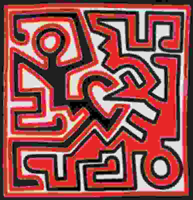 Keith Haring, Untitled (1988) (1989)