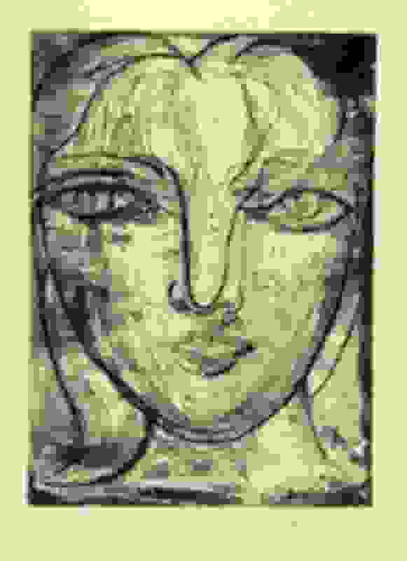 Tête de face. Portrait de Marie-Thérèse de face (Portrait of Marie-Thérèse,  Full-face), All Works