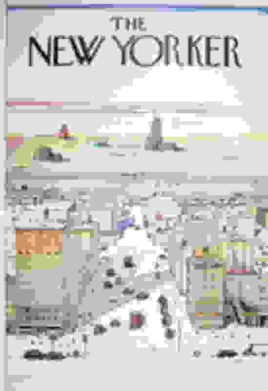 THE NEW YORKER - View of the World from 9th Ave Cover Poster
