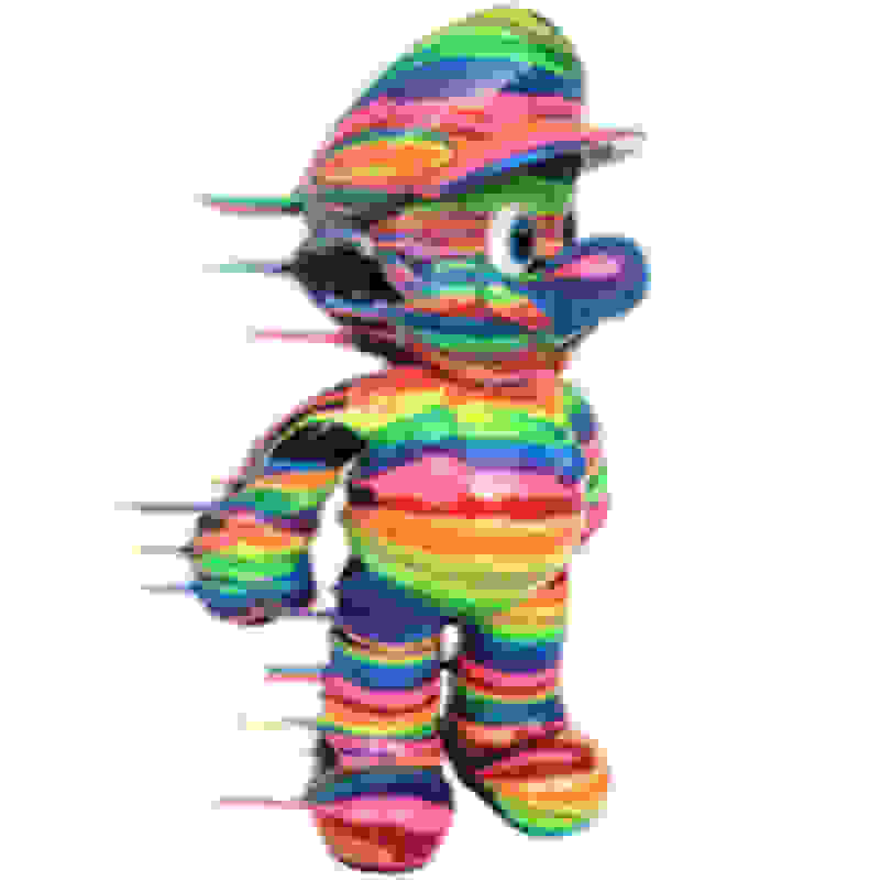 Mario Figure Piñata Medium