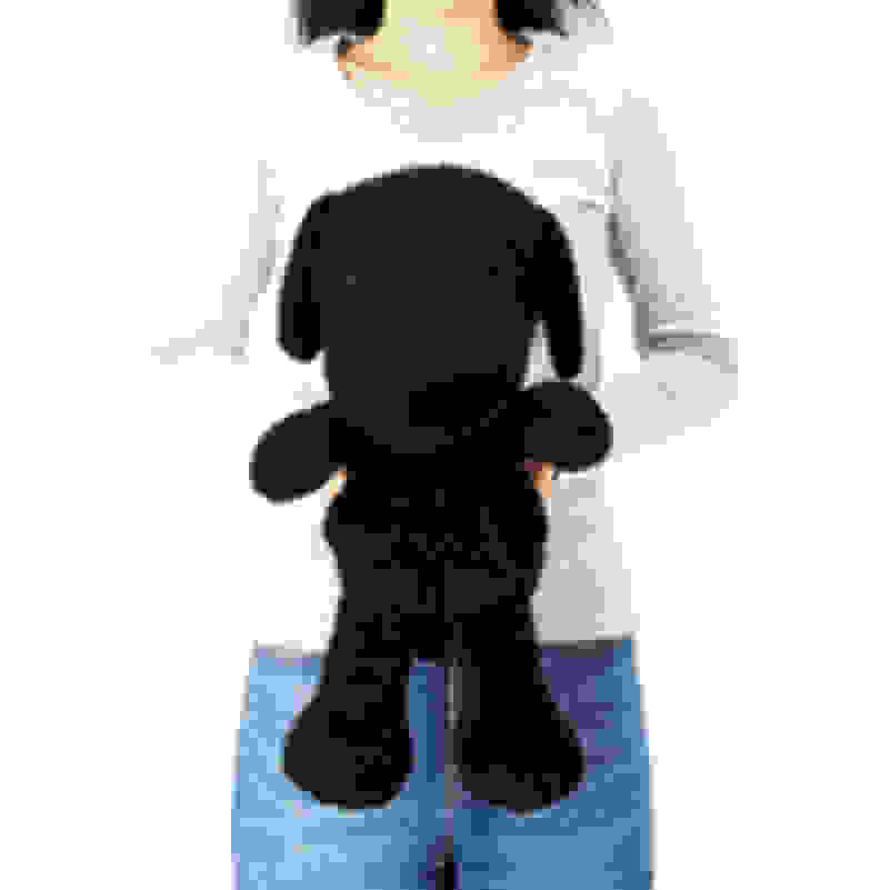 KAWS 'Snoopy' (black) Large Plush Figure (w/Uniqlo) (2017) Artsy