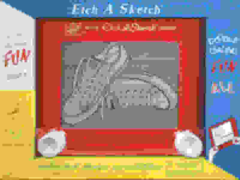 Kathy Traeger, Etch a Sketch (2023), Available for Sale