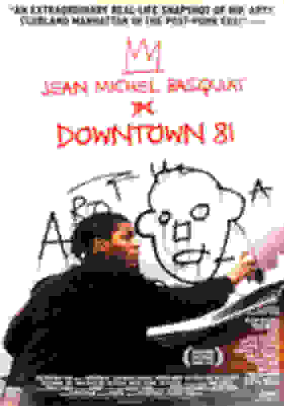 Jean-Michel Basquiat Basquiat Downtown 81 original movie poster
