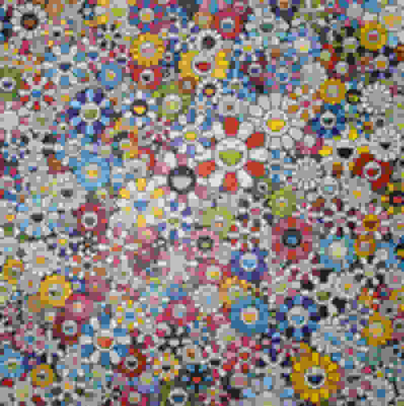 Pin on Simile faces  Murakami flower, Edgy wallpaper, Hippie wallpaper
