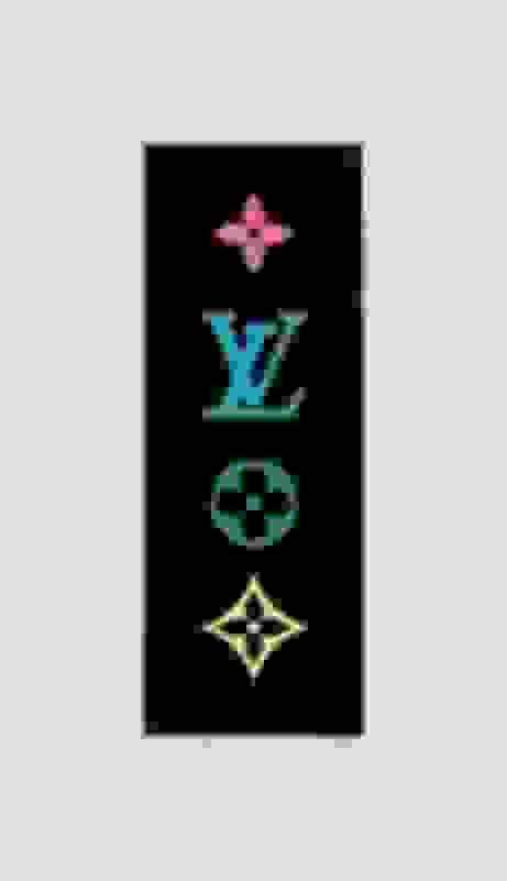 Takashi Murakami | Superflat Colorful Monogram (Black) (2003) | Artsy