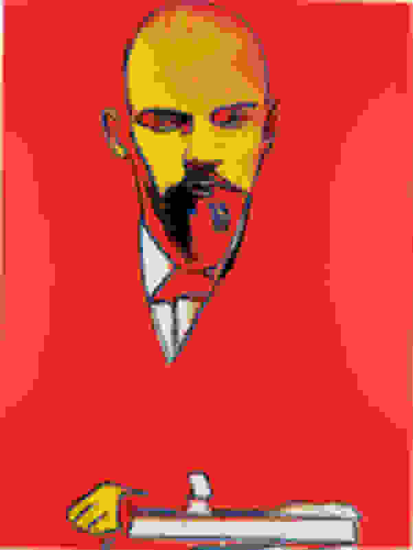 Andy Warhol | Red Lenin (1987) | Artsy