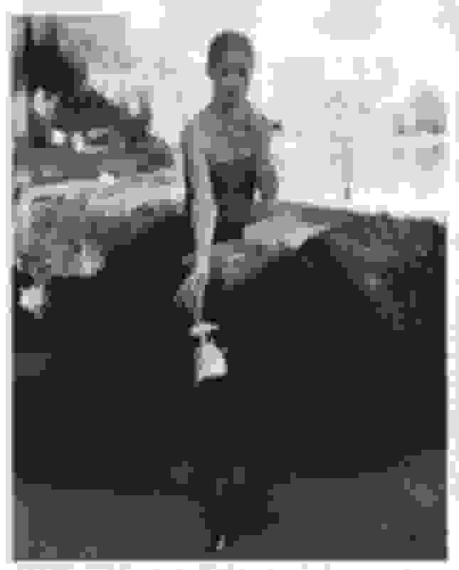 Bruce Weber Carolyn Murphy (a pizza snack with her dog), Orlando, FL