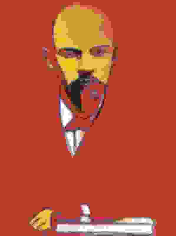 Andy Warhol | Red Lenin (1987) | Artsy
