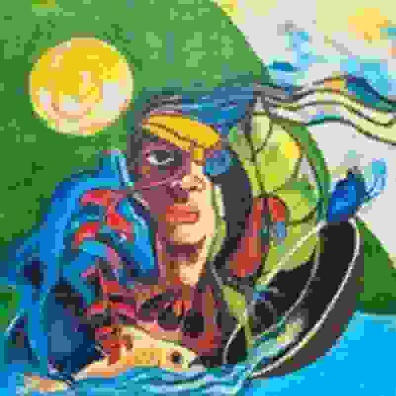 Rinaldo Klas | Gold and environment (2023) | Artsy