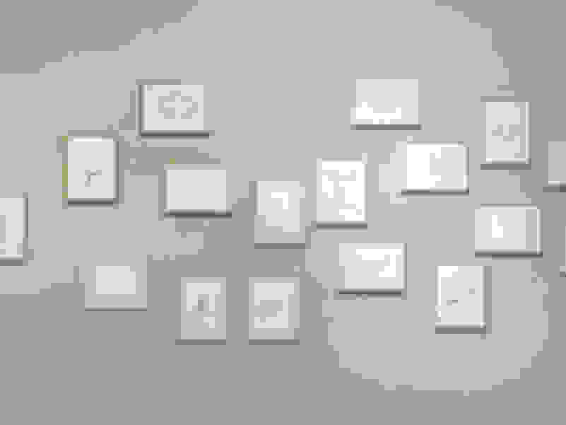 Monika Bartholomé | Museum for Drawing installation (2015) | Artsy