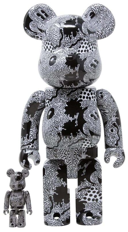 MEDICOM TOY - Bearbrick 1000% Keith Haring For Sale at 1stDibs