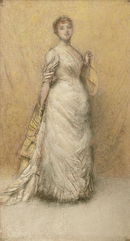 James Abbott McNeill Whistler, ‘The Little Note in Yellow and Gold’, 1886