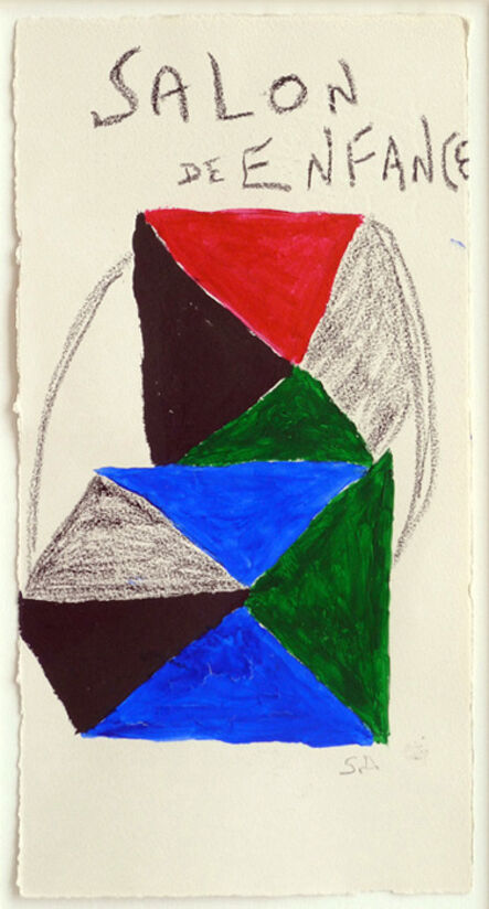 Sonia Delaunay, ‘Untitled (“Salon de Enfance”)’, 1966