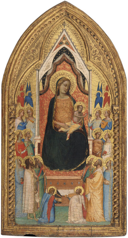 Bernardo Daddi, ‘Madonna and Child with Saints and Angels’, 1330s