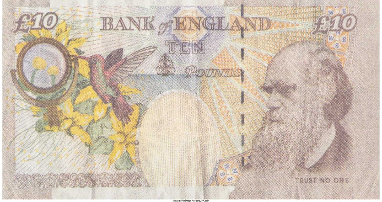 Banksy | Di-Faced Tenner, 10 GBP Note (2005) | Artsy