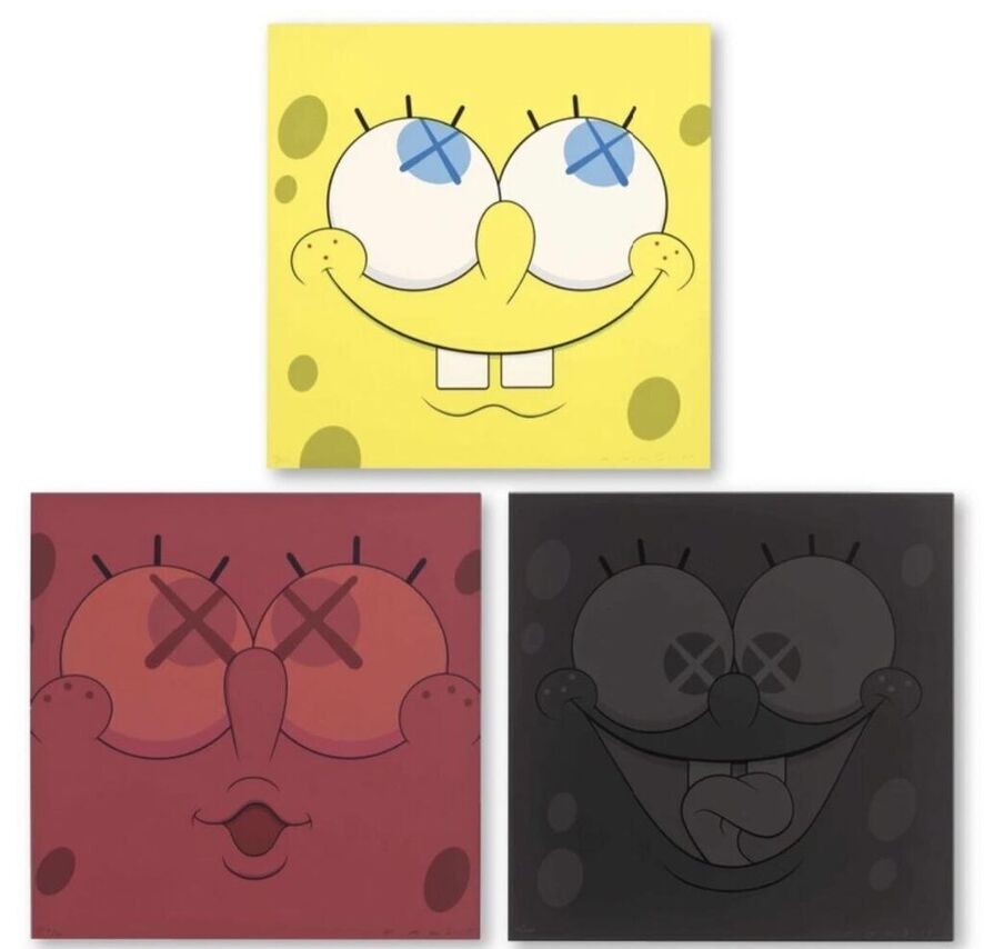 KAWS s SpongeBob For Sale On Artsy kaws-s-spongebob-for-sale-on-artsy