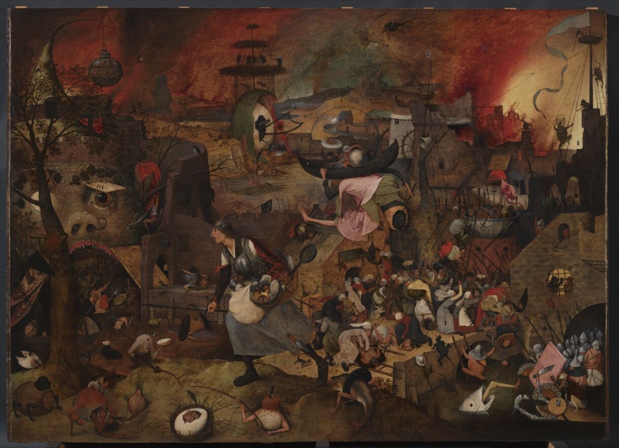 medieval paintings of hell