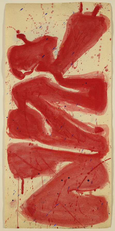Sam Francis, ‘Composition in Red’, ca. 1960