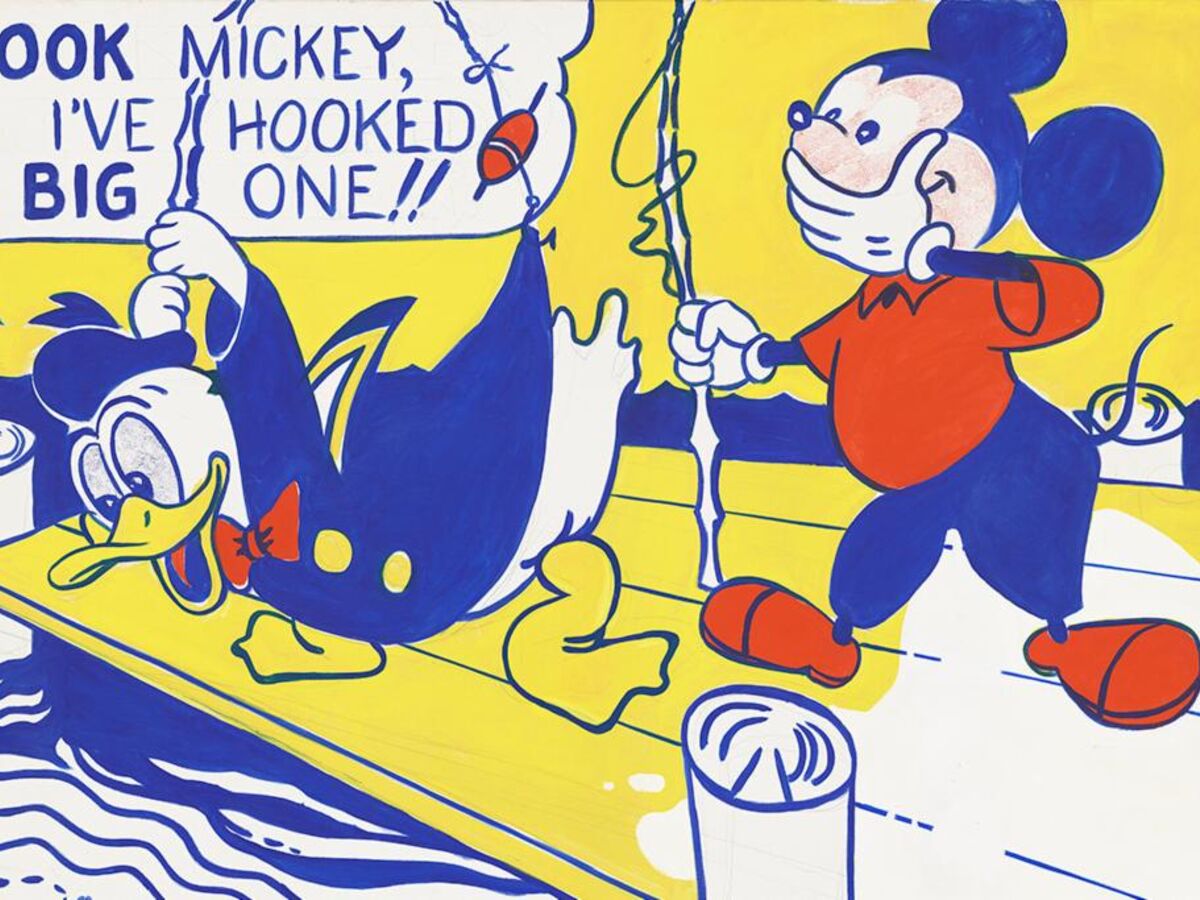 Roy Lichtenstein's First Foray into Pop Art, Look Mickey, Was Created on a  Dare | Artsy