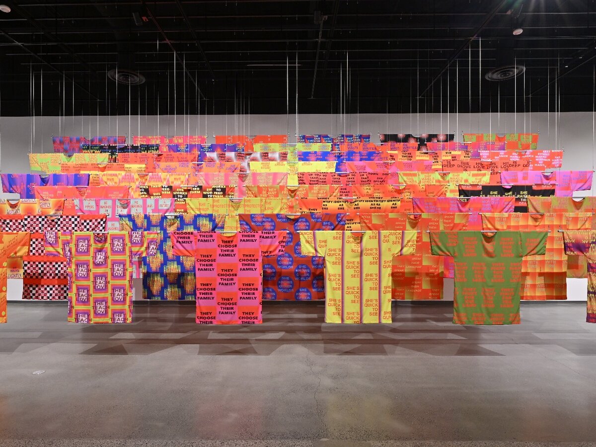 Jeffrey Gibson's 15-Year Survey Is an Unapologetic Expression of Jeffrey Gibson's 15-Year Survey Is an Unapologetic Expression of