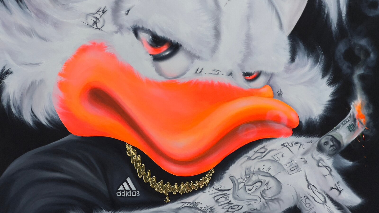 VIQA | Rapper Scrooge McDuck (2023) | Artsy