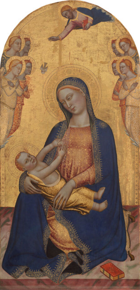 Orcagna and Jacopo di Cione, ‘Madonna and Child with Angels’, before 1370