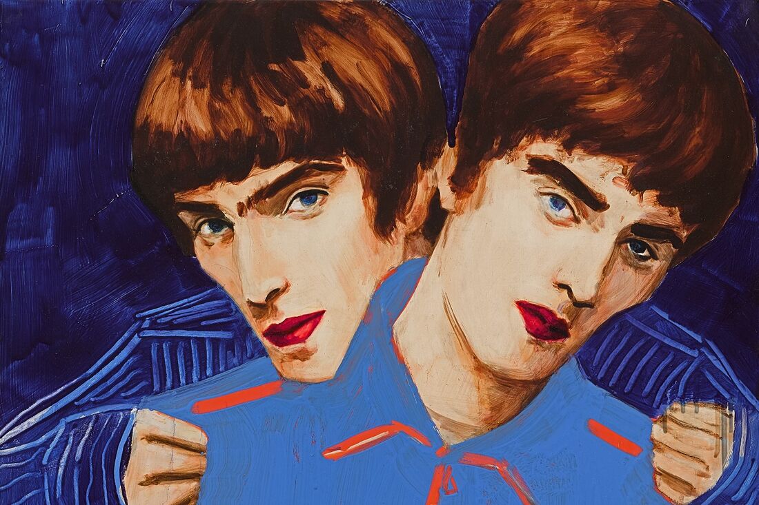 million portrait of Oasis’s Liam and Noel Gallagher to go on sale at Sotheby’s. million portrait of Oasis’s Liam and Noel Gallagher to go on sale at Sotheby’s.