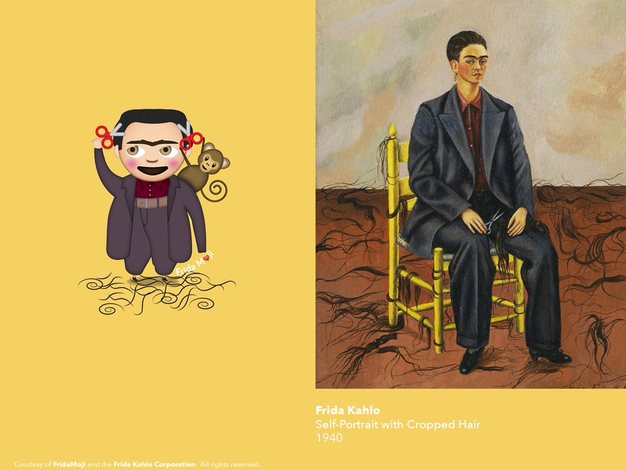 Frida Kahlo Infiltrates the Snapchat Generation with a New Set of Emoji |  Artsy