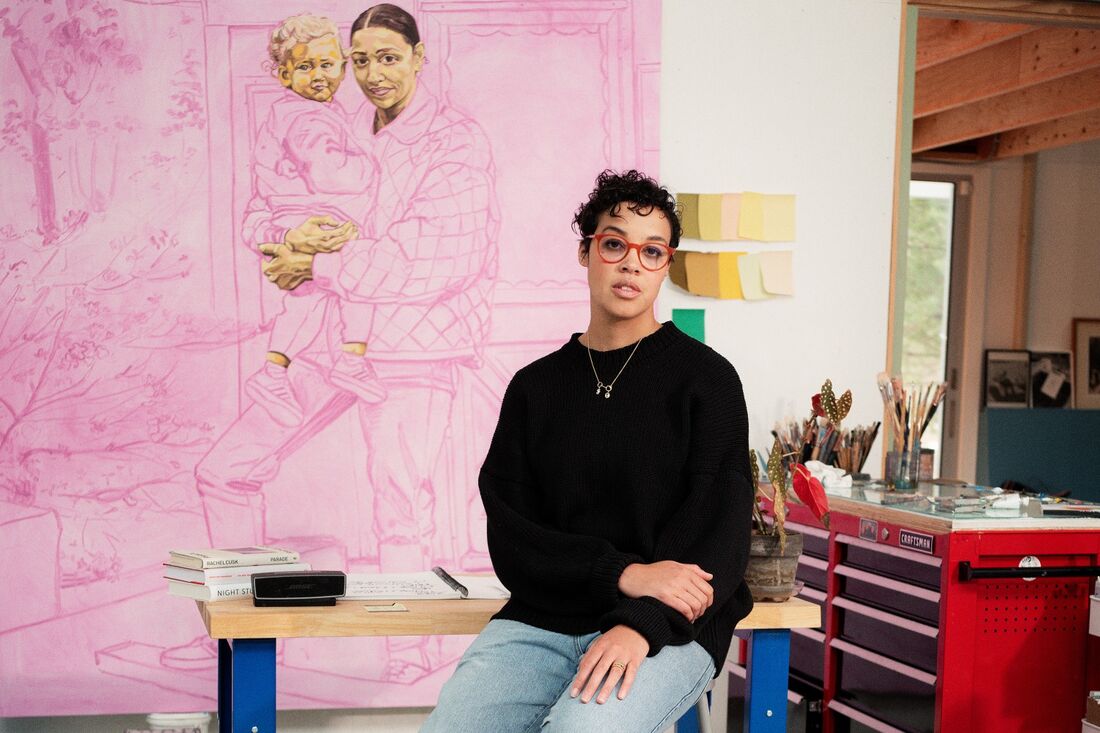 Jordan Casteel will be represented by Thaddaeus Ropac. Jordan Casteel will be represented by Thaddaeus Ropac.