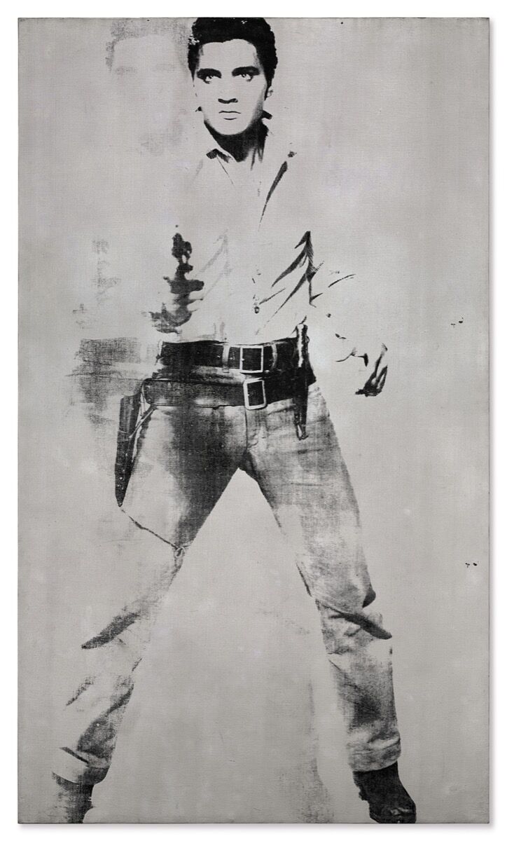 Andy Warhol, Double Elvis [Ferus Type], 1963. Courtesy of Christie’s. 