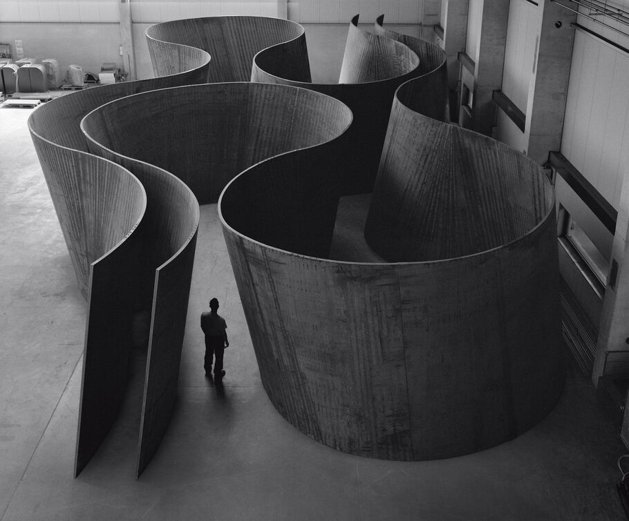 Richard Serra, Inside Out, 2013. © 2024 Richard Serra/Artists Rights Society (ARS), New York. Photo by Lorenz Kienzle. Courtesy of Gagosian