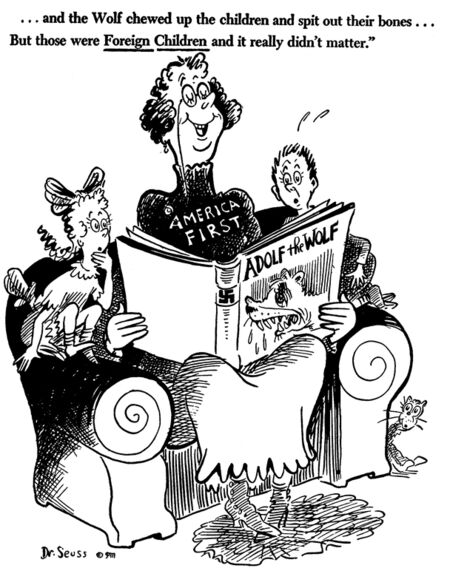 Dr. Seuss Satirized “America First” Decades before Donald Trump Made It  Policy | Artsy