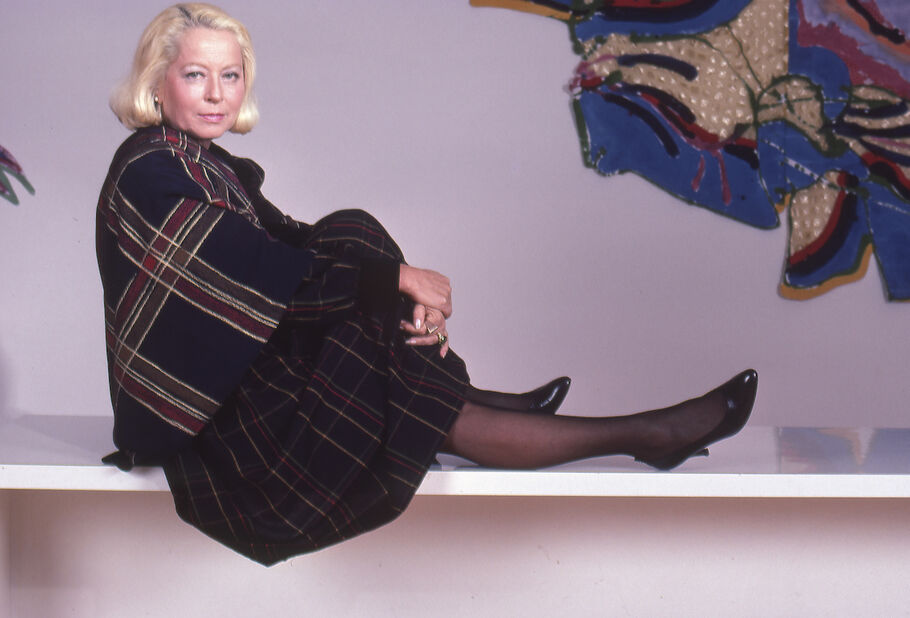 Holly Solomon, the Glamorous Collector Who Became an Influential