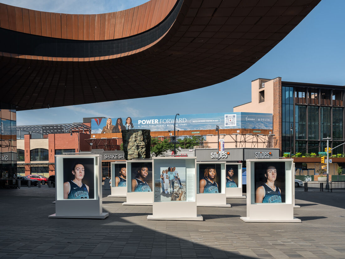 LaToya Ruby Frazier honors the New York Liberty in new public art commission. LaToya Ruby Frazier honors the New York Liberty in new public art commission.