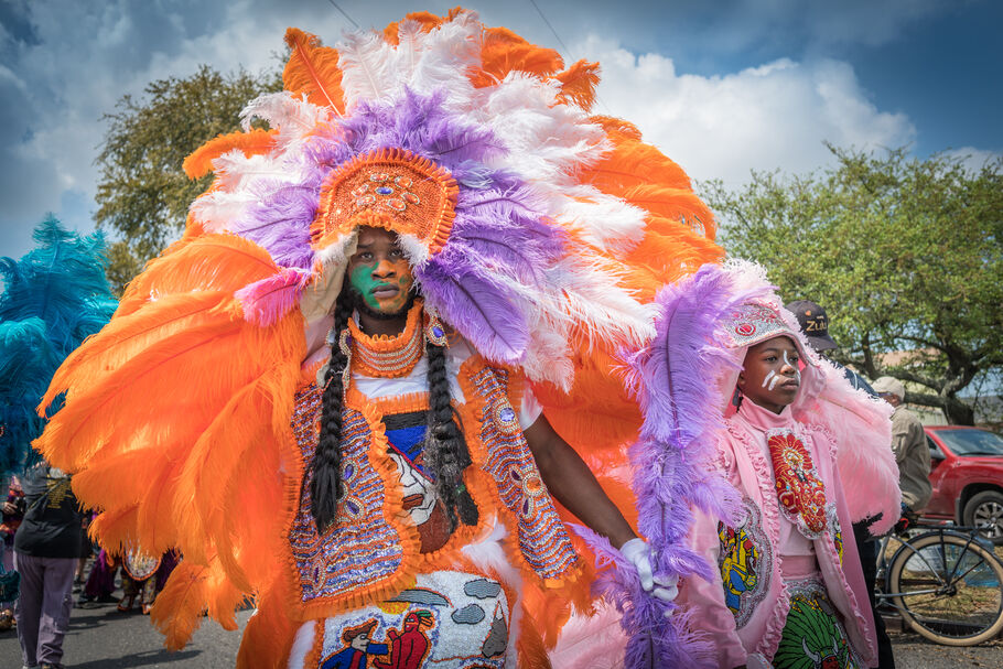 How the “Mardi Gras Indians” Compete to Craft the Most Stunning Costumes