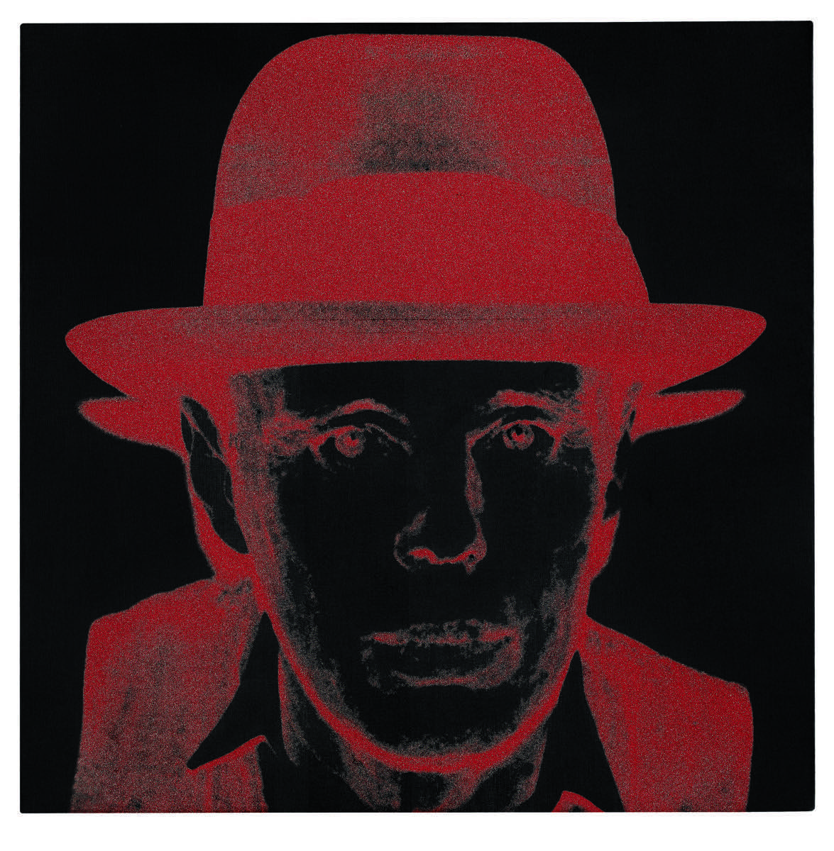 Andy Warhol, Joseph Beuys (Diamond Dust), 1980. Cortesía de Sotheby's.
