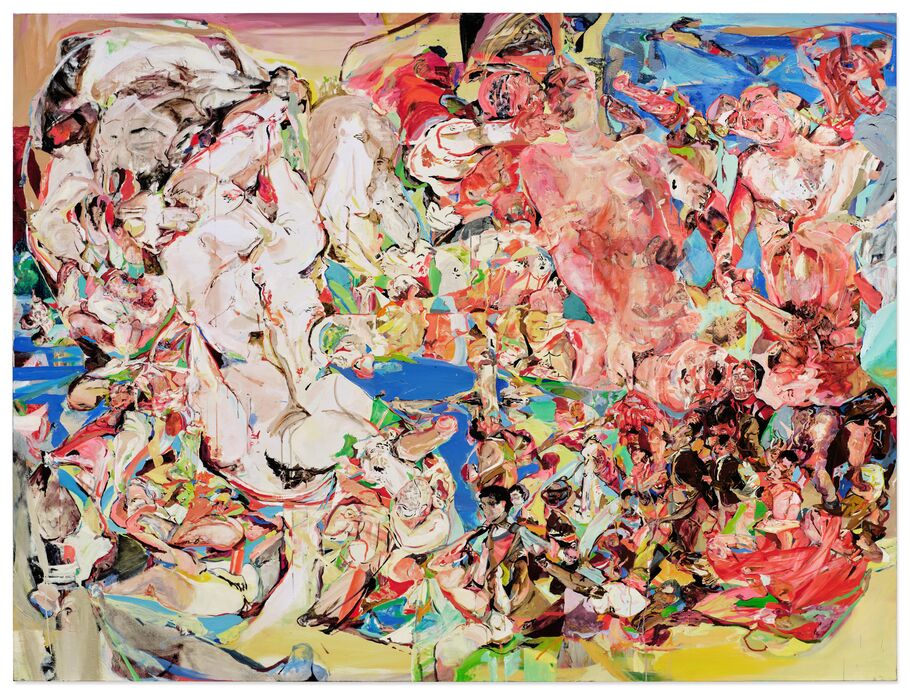Cecily Brown, High Society, 1997–98. Courtesy of Sotheby’s.
