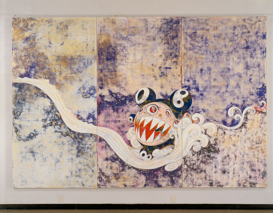 Neo-pop artist Takashi Murakami, who's collaborated with Louis