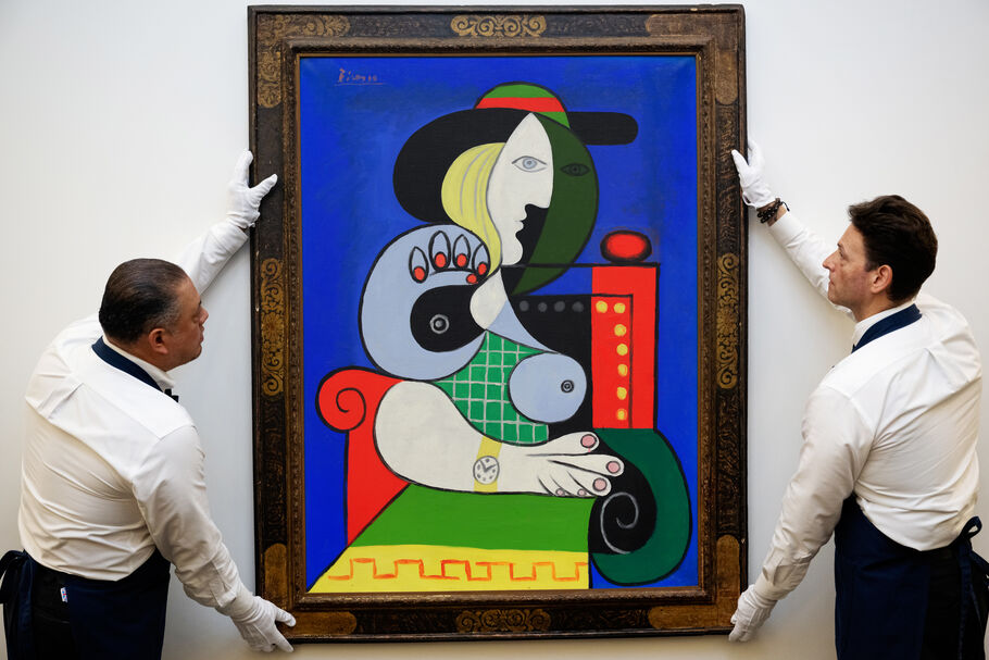 Pablo Picasso, Femme à la montre, 2023. Courtesy of Sotheby’s.