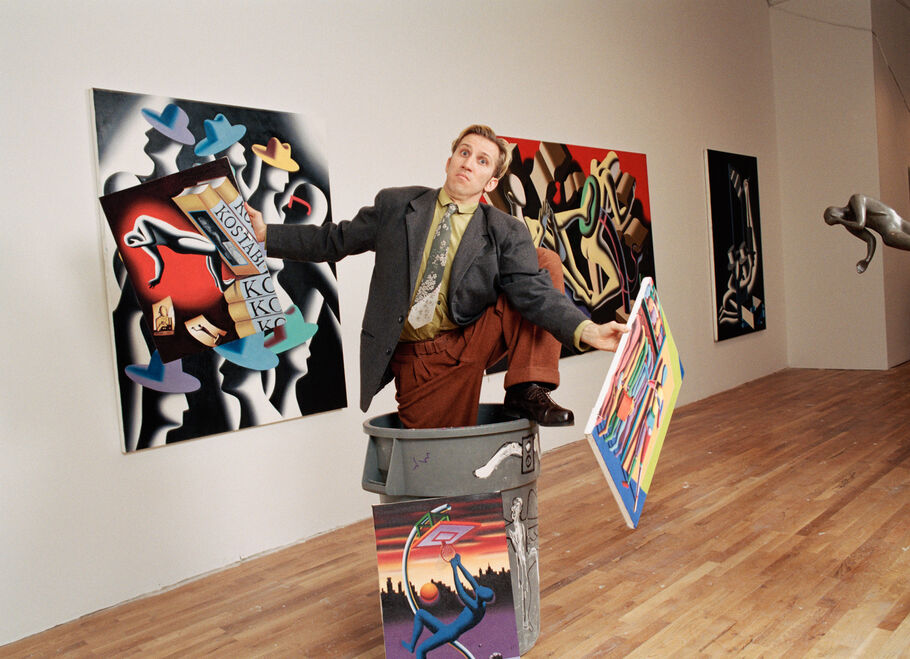 Mark Kostabi Is Still Hustling, Decades after '80s Art Stardom