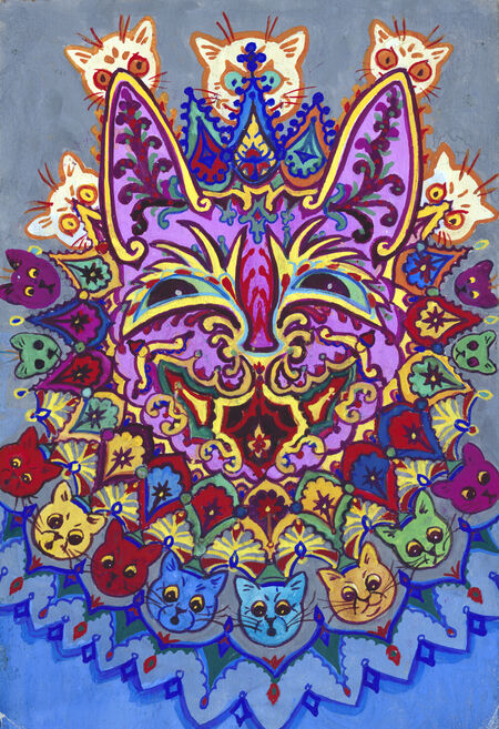 How crazy was Louis Wain?