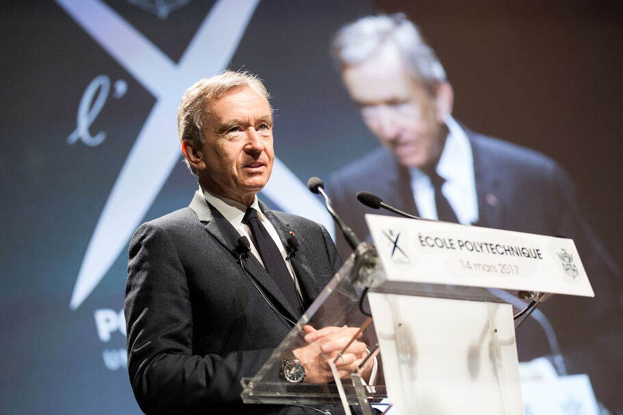 Bernard Arnault of LVMH bought a bankupt fashion house and turned it into a  $100 Billion empire