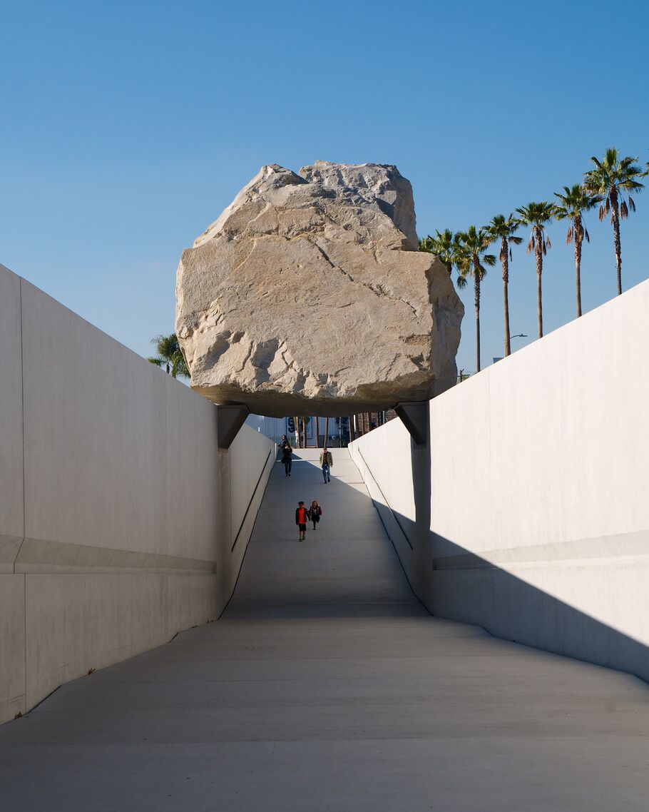 Michael Heizer's Herculean Effort to Move a 340-Ton Boulder across