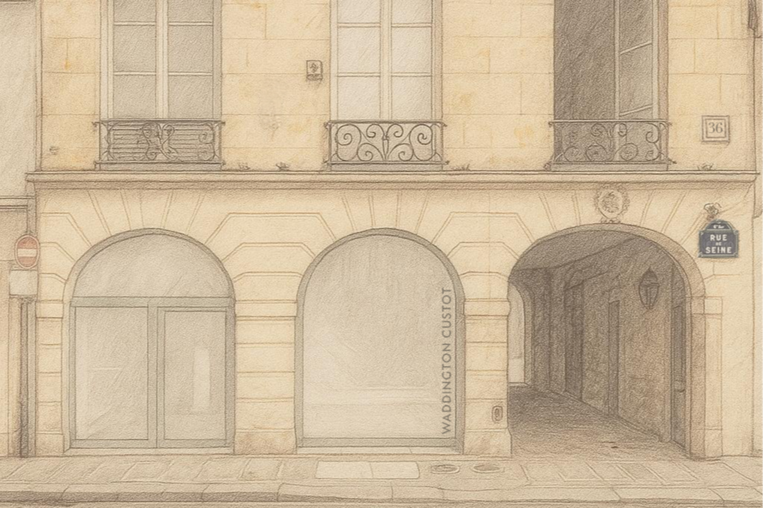 Waddington Custot to open a new location in Paris. Waddington Custot to open a new location in Paris.