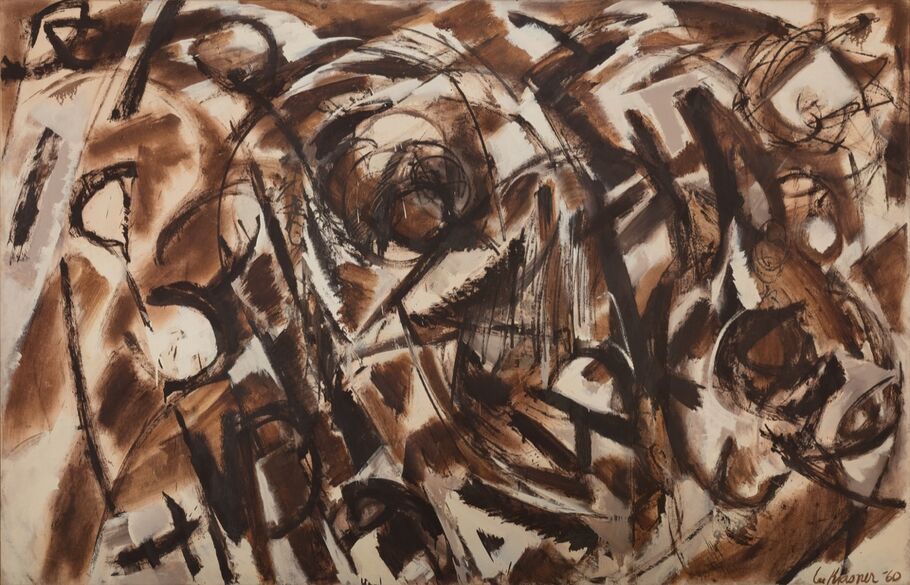 The Emotionally Charged Paintings Lee Krasner Created after Pollock's Death  | Artsy