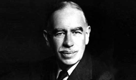 John Maynard Keynes. Image via Wikimedia Commons.