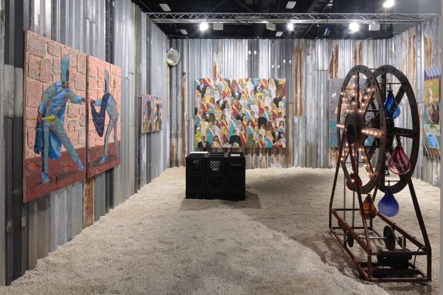 Art Basel's show in Miami Beach