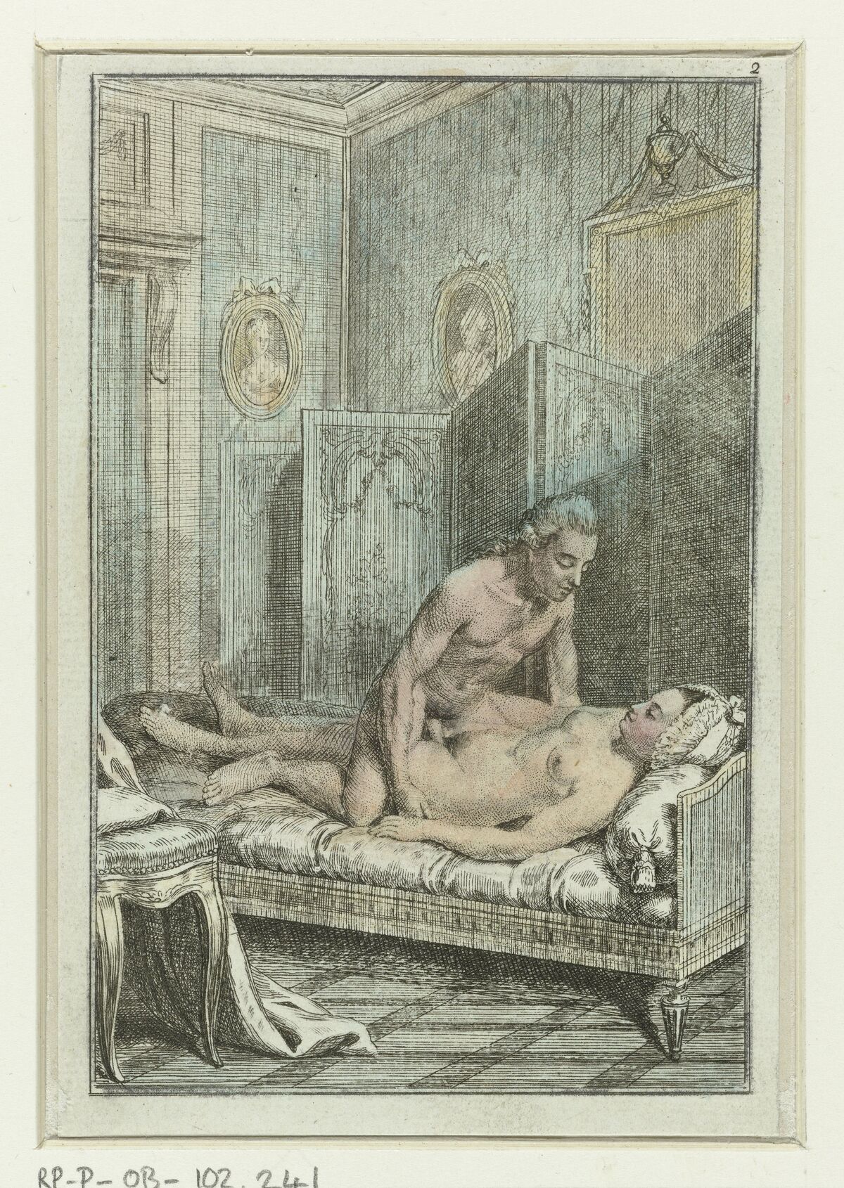 Anonymous, Erotic Series with Couples in Bed, ca. 1750–1800. Courtesy of the Rijksmuseum.